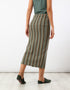 Jacquard straight skirt