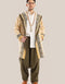 Hooded jacket with long sleeves
