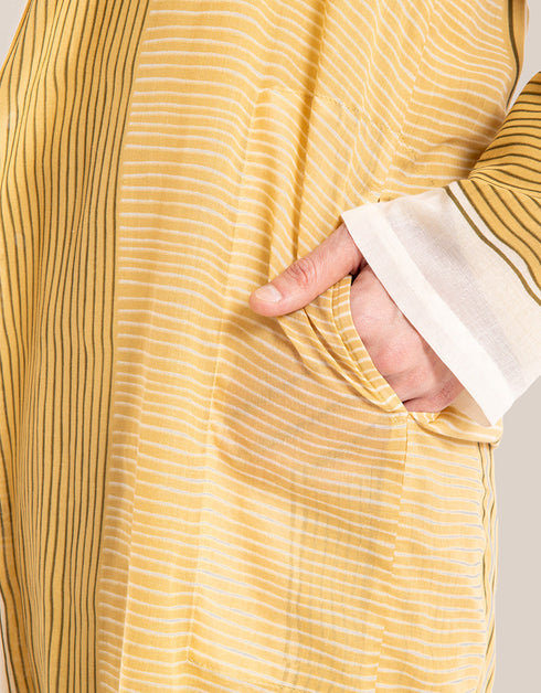 سترة بياقة شال