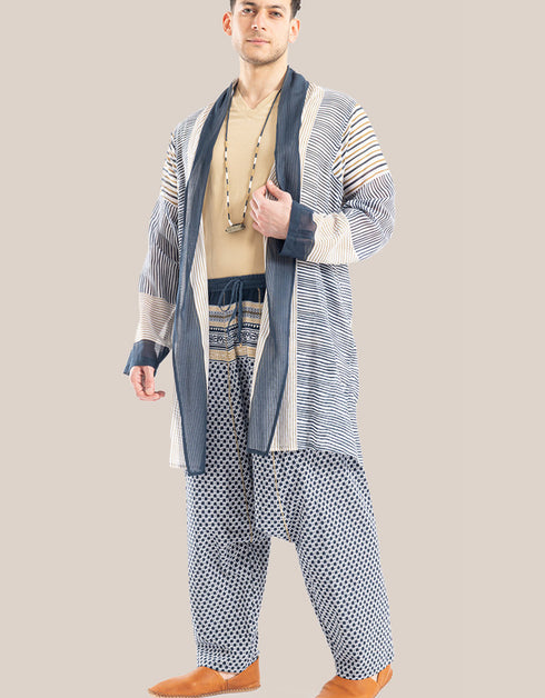 سترة بياقة شال