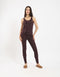 Sleeveless jersey tank top