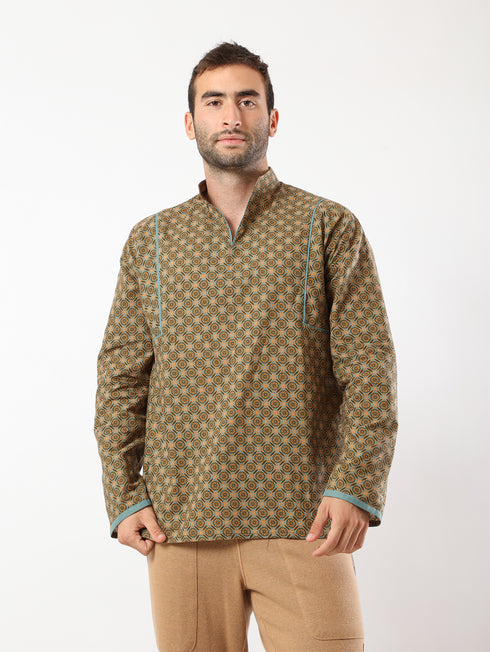 Printed cotton Tunic shirt