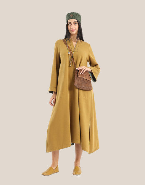 قبعة ميلتون قابلة للعكس مع بطانة مطرزة