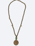 Cat's eye long necklace