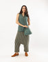 Patterned jacquard pants