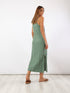 Hand embroidered cotton dress