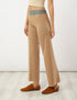 Reversible jacquard pants