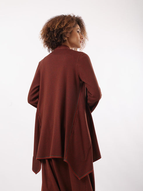 Patterned jacquard jacket