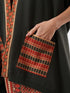 Knitted jacquard jacket