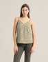 Tank Top with adjustable thin straps