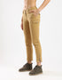 Slim cargo pants with side and back pockets
