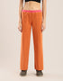 Reversible straight leg pants with contrasting colour