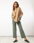 Reversible jacquard pants