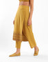 Harem pants with attached apron