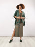 Knitted jacquard jacket