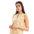Long cotton printed dress