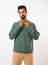 Quilted sweatshirt
