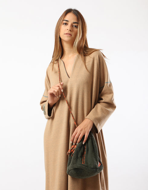 Fur cross bag