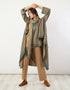 Reversible jacquard pants