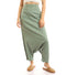 Harem pants in cotton chambray