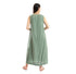 Cotton gauze long dress