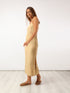 Hand embroidered cotton dress