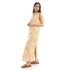 Long cotton printed dress