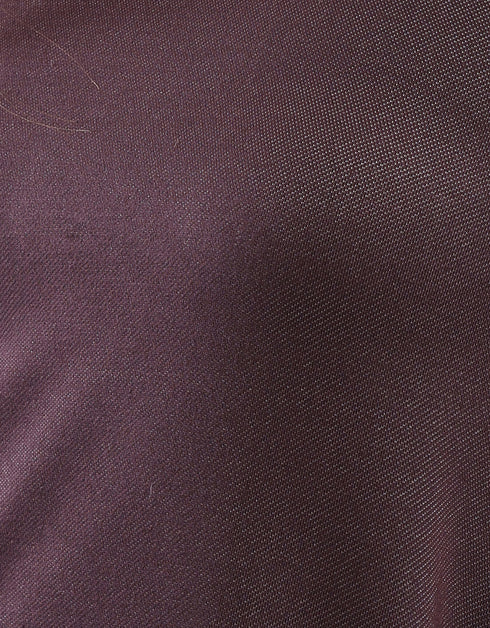 Short tank top in metallic stretch jersey