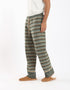 Jacquard straight leg pants with drawstring