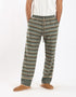Jacquard straight leg pants with drawstring