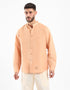 Linen shirt with front pocket