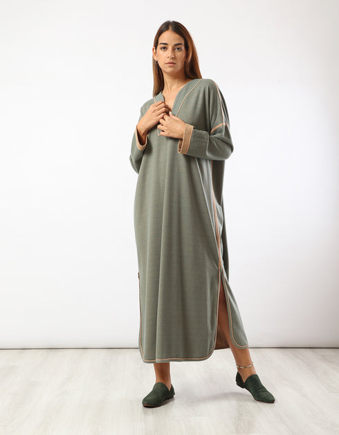Reversible long dress