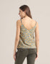 Tank Top with adjustable thin straps