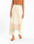 Harem pants with attached apron
