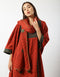 Milton embroidered printed shawl
