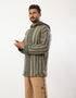 Reversible fur hooded jacket