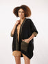 Knitted jacquard jacket