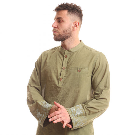 Light cotton voile shirt