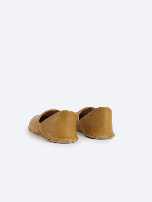 Genuine Leather bulga with leather sole