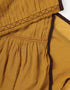 shawl in voile with colorful embroidery