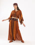 Embroidered band cotton belt