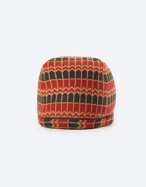 Double face Jacquard hat