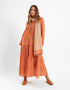 Long dress with V Neckline