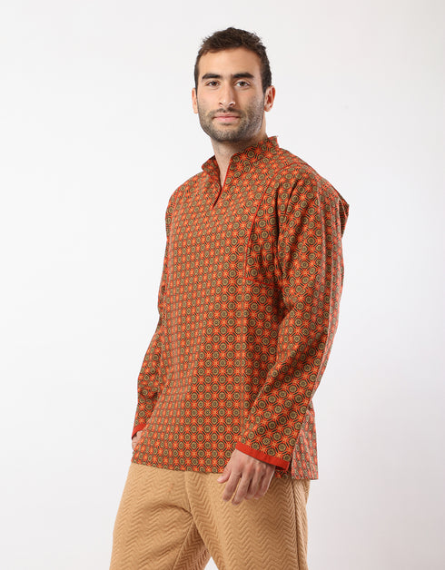 Printed cotton Tunic shirt
