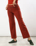Reversible jacquard pants