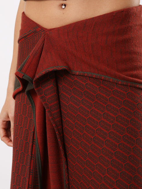Patterned Jacquard skirt