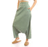 Harem pants in cotton chambray