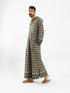 Patterned Jacquard Hooded jellabiya