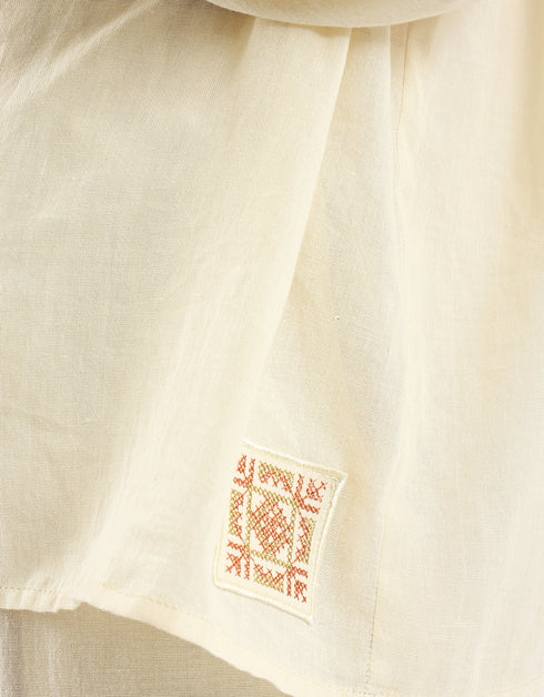 قميص خفيف من القطن الشاش