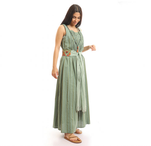 Fabric gauze cotton belt